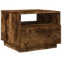 Couchtisch mit LED-Leuchten, geräucherte Eiche, 50 x 49 x 40 cm von , Couchtisch - Ref: Foro24-839830, Preis: 53,43 €, Rabatt: %