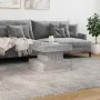 Coffee table with LED lights Sonoma gray 50x50x40 cm by , Coffee table - Ref: Foro24-839845, Price: 77,59 €, Discount: %