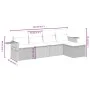 Garden sofa set with cushions 5 pieces gray synthetic rattan by , Garden sets - Ref: Foro24-3263776, Price: 296,28 €, Discoun...