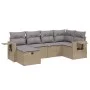 Garden sofa set with beige cushions mix 6 pieces PE rattan by , Garden sets - Ref: Foro24-3263795, Price: 382,21 €, Discount: %