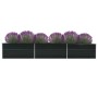 Gartenbeet aus verzinktem Stahl anthrazit 480x80x77 cm von vidaXL, Töpfe und Pflanzgefäße - Ref: Foro24-47071, Preis: 168,53 ...