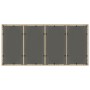 Gartentisch Glasoberfläche PE Rattan Beige 190x90x75 cm von , Gartentische - Ref: Foro24-365539, Preis: 191,95 €, Rabatt: %