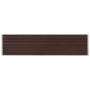 Galvanized steel raised planter in brown, 320x40x77 cm by vidaXL, Pots and planters - Ref: Foro24-47050, Price: 105,72 €, Dis...