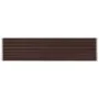 Galvanized steel raised planter in brown, 320x40x77 cm by vidaXL, Pots and planters - Ref: Foro24-47050, Price: 98,58 €, Disc...
