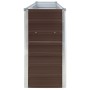 Brauner Pflanzkübel aus verzinktem Stahl 320x40x77 cm von vidaXL, Töpfe und Pflanzgefäße - Ref: Foro24-47050, Preis: 105,72 €...
