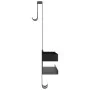 Matte black 304 brushed stainless steel hanging shower shelf by , Shelves - Ref: Foro24-4004902, Price: 26,02 €, Discount: %