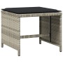 Garden dining set and cushions 17 pieces light gray synthetic rattan by , Garden sets - Ref: Foro24-3211187, Price: 994,00 €,...