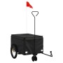 Fahrradanhänger aus schwarzem Eisen, 30 kg von , Fahrradanhänger - Ref: Foro24-94101, Preis: 89,60 €, Rabatt: %