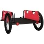 Remolque para bicicletas hierro y tela Oxford rojo de , Remolques para bicicletas - Ref: Foro24-94188, Precio: 82,80 €, Descu...