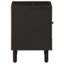 Mesita de noche de madera maciza de mango negra 40x33x46 cm de , Mesitas de noche - Ref: Foro24-356815, Precio: 39,88 €, Desc...