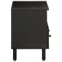 Massiver TV-Schrank aus schwarzem Mangoholz, 70 x 33 x 46 cm von , TV-Möbel - Ref: Foro24-356820, Preis: 63,65 €, Rabatt: %