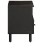 Massiver TV-Schrank aus schwarzem Mangoholz, 70 x 33 x 46 cm von , TV-Möbel - Ref: Foro24-356820, Preis: 63,07 €, Rabatt: %