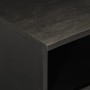 Massiver TV-Schrank aus schwarzem Mangoholz, 70 x 33 x 46 cm von , TV-Möbel - Ref: Foro24-356820, Preis: 63,65 €, Rabatt: %