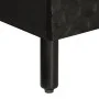 Solid black mango wood TV cabinet 70x33x46 cm by , TV Furniture - Ref: Foro24-356820, Price: 63,07 €, Discount: %