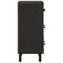 Aparador madera maciza de mango negro 60x33x75 cm de , Aparadores - Ref: Foro24-356822, Precio: 154,36 €