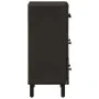 Solid black mango wood sideboard 60x33x75 cm by , Sideboards - Ref: Foro24-356822, Price: 151,71 €, Discount: %