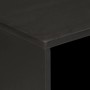 Mesita de noche madera maciza de mango negra 50x33x60 cm de , Mesitas de noche - Ref: Foro24-356829, Precio: 67,46 €, Descuen...