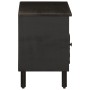 Massiver TV-Schrank aus schwarzem Mangoholz, 80 x 33 x 46 cm von , TV-Möbel - Ref: Foro24-356836, Preis: 59,65 €, Rabatt: %