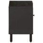 Massiver TV-Schrank aus schwarzem Mangoholz, 80 x 31 x 46 cm von , TV-Möbel - Ref: Foro24-356834, Preis: 54,39 €, Rabatt: %