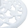 Base de sombrilla de hierro fundido blanco 12 kg 48 cm de vidaXL, Bases para sombrillas - Ref: Foro24-47860, Precio: 62,62 €,...