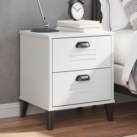 VIKEN Nachttisch aus weißem Holzwerkstoff von , Nachttische - Ref: Foro24-374908, Preis: 51,95 €, Rabatt: %