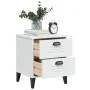 Mesita de noche VIKEN madera de ingeniería blanca de , Mesitas de noche - Ref: Foro24-374908, Precio: 51,29 €, Descuento: %