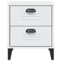 VIKEN Nachttisch aus weißem Holzwerkstoff von , Nachttische - Ref: Foro24-374908, Preis: 51,95 €, Rabatt: %