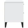 Mesita de noche VIKEN madera de ingeniería blanca de , Mesitas de noche - Ref: Foro24-374908, Precio: 51,29 €, Descuento: %