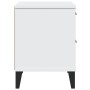 VIKEN Nachttisch aus weißem Holzwerkstoff von , Nachttische - Ref: Foro24-374908, Preis: 51,95 €, Rabatt: %
