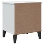 Mesita de noche VIKEN madera de ingeniería blanca de , Mesitas de noche - Ref: Foro24-374908, Precio: 51,29 €, Descuento: %
