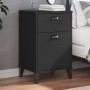 VIKEN nightstand black engineered wood by , Nightstands - Ref: Foro24-374915, Price: 57,34 €, Discount: %