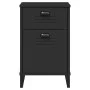 VIKEN nightstand black engineered wood by , Nightstands - Ref: Foro24-374915, Price: 56,70 €, Discount: %