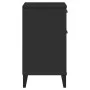 VIKEN nightstand black engineered wood by , Nightstands - Ref: Foro24-374915, Price: 56,70 €, Discount: %
