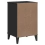 VIKEN nightstand black engineered wood by , Nightstands - Ref: Foro24-374915, Price: 56,70 €, Discount: %