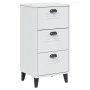 Mesita de noche VIKEN madera de ingeniería blanca de , Mesitas de noche - Ref: Foro24-374917, Precio: 73,31 €, Descuento: %