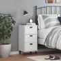 Mesita de noche VIKEN madera de ingeniería blanca de , Mesitas de noche - Ref: Foro24-374917, Precio: 73,31 €, Descuento: %