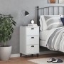 Mesita de noche VIKEN madera de ingeniería blanca de , Mesitas de noche - Ref: Foro24-374917, Precio: 74,17 €, Descuento: %