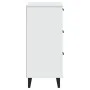 Mesita de noche VIKEN madera de ingeniería blanca de , Mesitas de noche - Ref: Foro24-374917, Precio: 73,31 €, Descuento: %