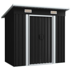 Anthracite Gray Steel Garden Shed by vidaXL, Sheds - Ref: Foro24-47026, Price: 208,24 €, Discount: %