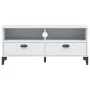 VIKEN TV-Schrank aus weißem Holzwerkstoff von , TV-Möbel - Ref: Foro24-374929, Preis: 123,90 €, Rabatt: %