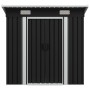 Anthrazitgrauer Gartenschuppen aus Stahl von vidaXL, Schuppen - Ref: Foro24-47026, Preis: 208,24 €, Rabatt: %