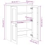 Aparador superior VIKEN madera de ingeniería blanco de , Aparadores - Ref: Foro24-374941, Precio: 201,66 €