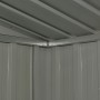 Cobertizo para jardín de acero gris antracita