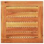 Mesita y sillas con cojines 3 pzas ratán PE madera acacia beige de , Conjuntos de jardín - Ref: Foro24-366261, Precio: 145,01 €