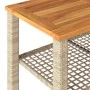 4-piece garden furniture set and beige synthetic rattan cushions by , Garden sets - Ref: Foro24-366268, Price: 232,70 €, Disc...