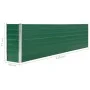Raised green galvanized steel planter 320x40x77 cm by vidaXL, Pots and planters - Ref: Foro24-47049, Price: 81,23 €, Discount: %