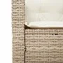 Table and chairs with cushions 3 pieces PE rattan beige acacia wood by , Garden sets - Ref: Foro24-366311, Price: 196,90 €, D...