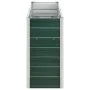 Green galvanized steel garden bed 240x40x77 cm by vidaXL, Pots and planters - Ref: Foro24-47041, Price: 61,61 €, Discount: %