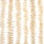 Beige-weißer Chenille-Fliegenschutzvorhang, 90 x 200 cm von , Moskitonetze für Fenster - Ref: Foro24-377341, Preis: 59,01 €, ...