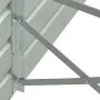 Elevated planter gray galvanized steel 320x40x77 cm by vidaXL, Pots and planters - Ref: Foro24-47048, Price: 94,62 €, Discoun...